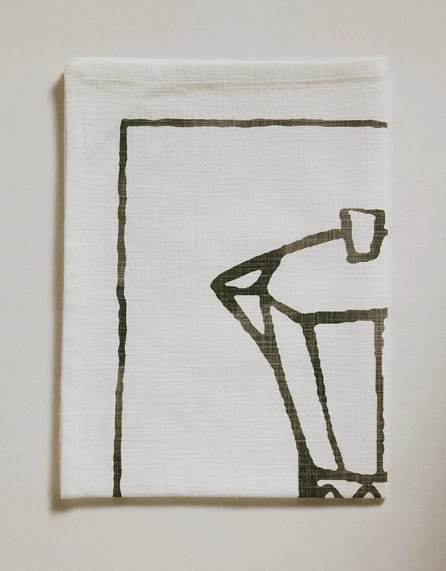 Coffee Please Tea Towel