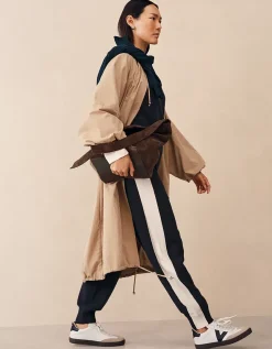 Contrast Panel Jogger with Cashmere