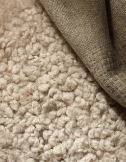Cosy Sheepskin Pouffe