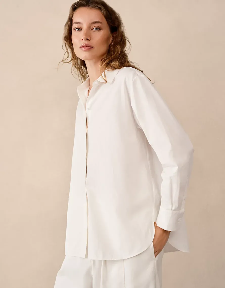 Cotton Boyfriend Shirt