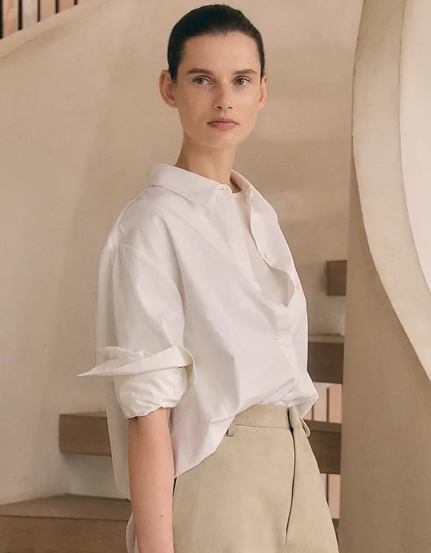 Cotton Boyfriend Shirt
