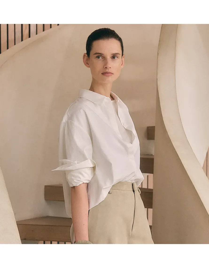 Cotton Boyfriend Shirt
