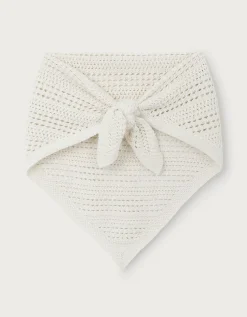 Cotton Crochet Neck Scarf