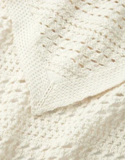 Cotton Crochet Neck Scarf