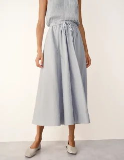 Cotton Gathered Skirt
