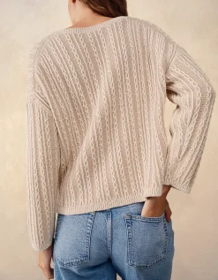 Cotton Plated Cable Jumper
