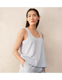 Cotton Poplin Piped Shortie Pyjama Set