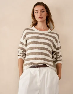 Cotton Rich Breton Stripe Jumper
