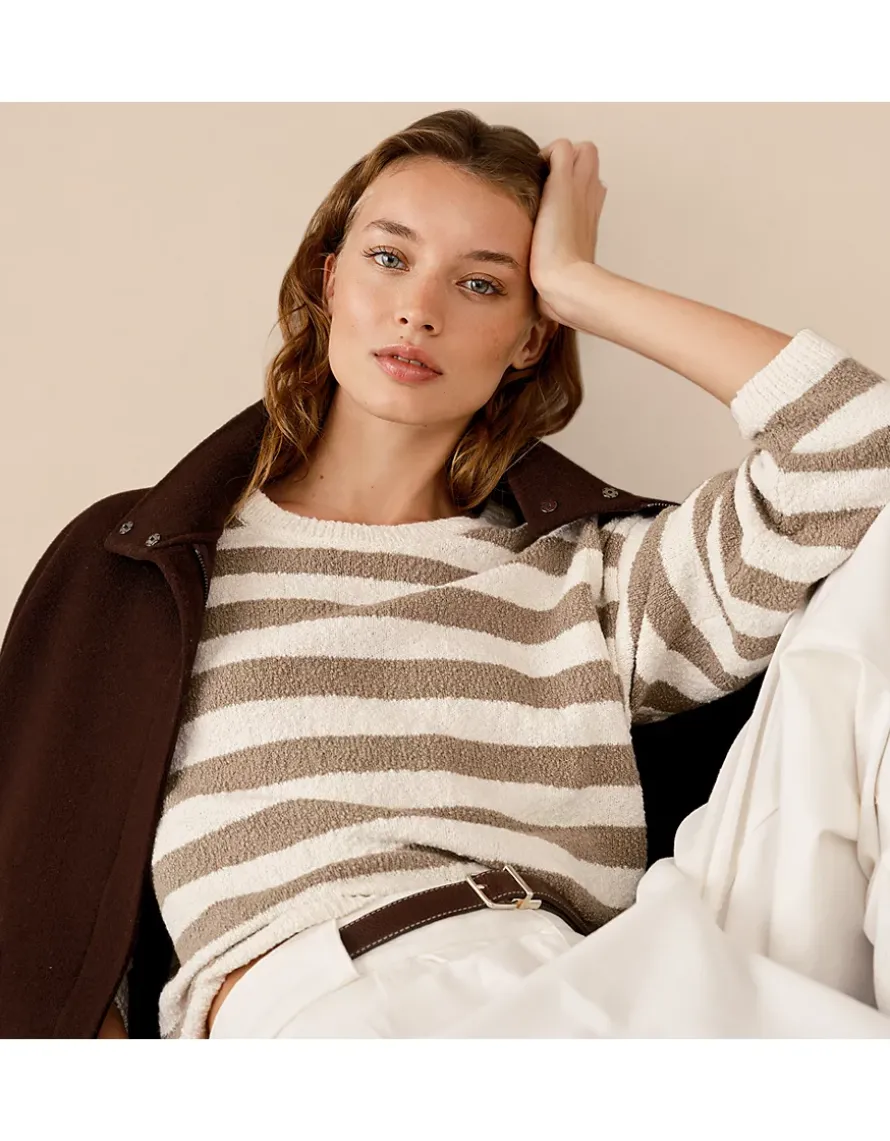 Cotton Rich Breton Stripe Jumper