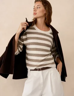 Cotton Rich Breton Stripe Jumper