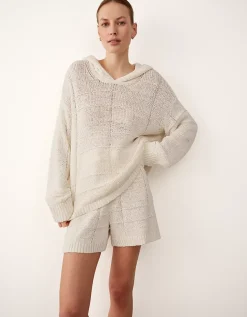 Cotton Rich Check Stitch Hoodie