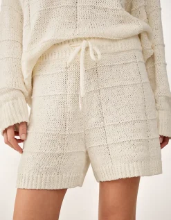 Cotton Rich Check Stitch Shorts