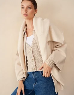 Cotton Rich Mouline Boxy Cardigan