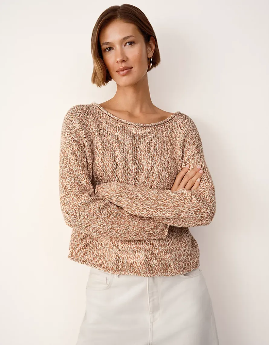 Cotton Rich Mouliné Slub Jumper