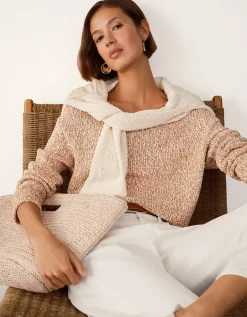 Cotton Rich Mouliné Slub Jumper