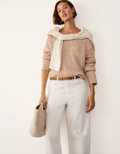 Cotton Rich Mouliné Slub Jumper