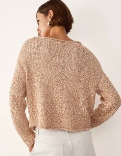 Cotton Rich Mouliné Slub Jumper