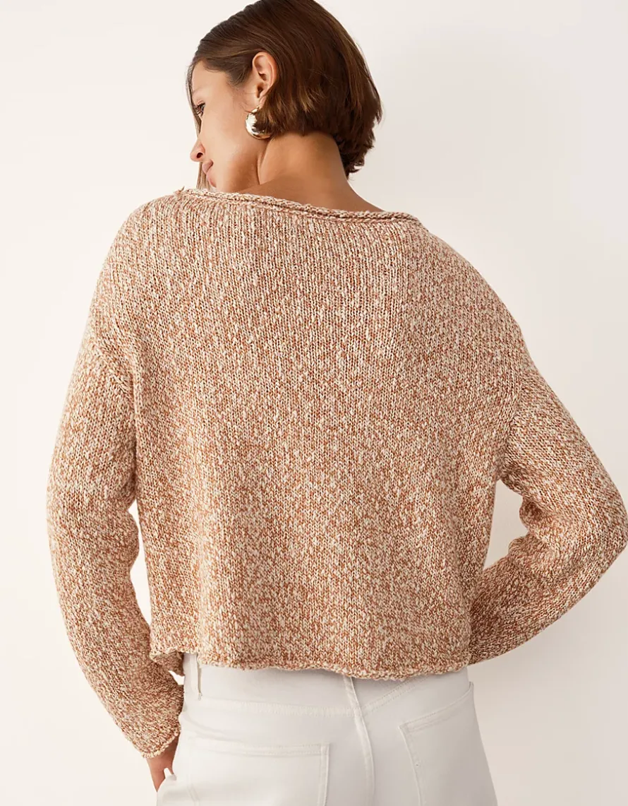 Cotton Rich Mouliné Slub Jumper