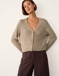 Cotton Rich Slub Cardigan