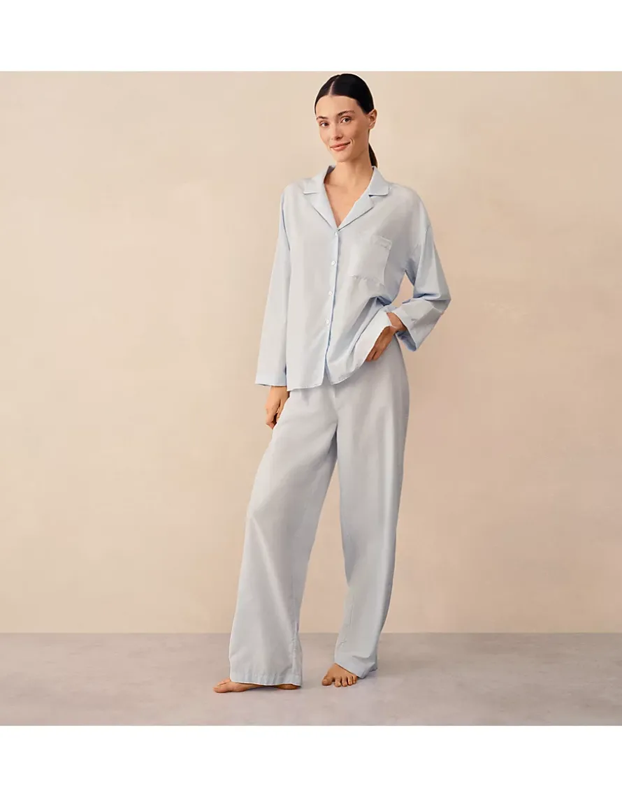 Cotton Silk Relaxed Pyjama Set
