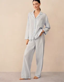 Cotton Silk Relaxed Pyjama Set