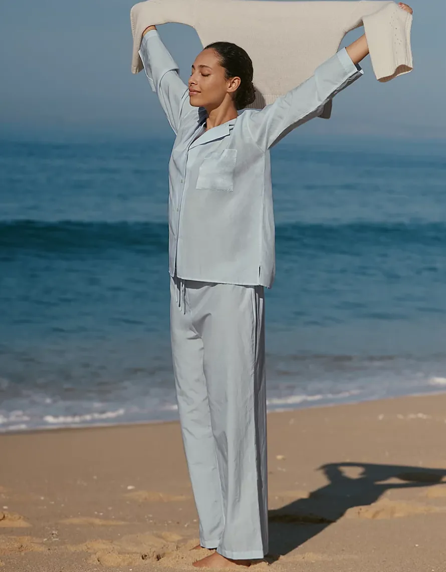 Cotton Silk Relaxed Pyjama Set