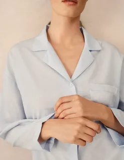 Cotton Silk Relaxed Pyjama Set