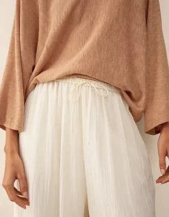 Crinkle Harem Trousers
