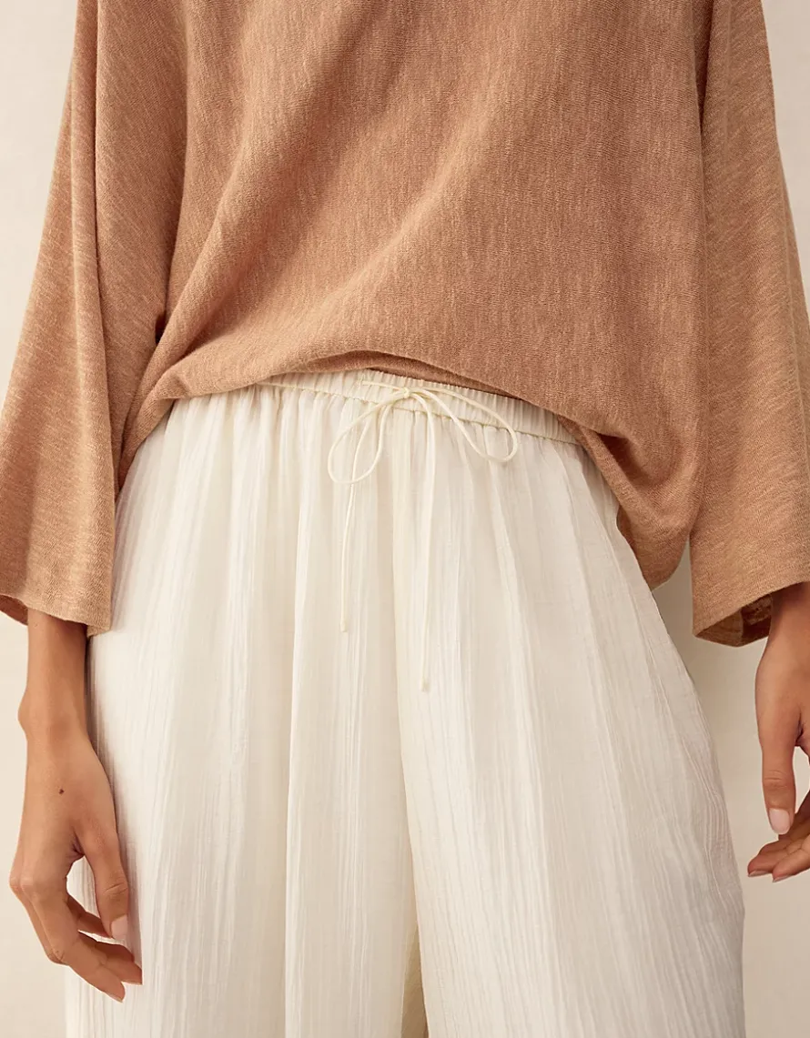 Crinkle Harem Trousers