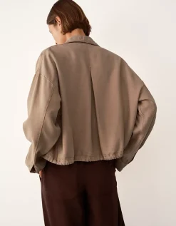 Cropped Relaxed Jacket