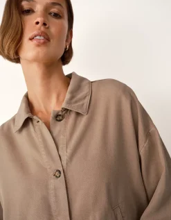 Cropped Relaxed Jacket