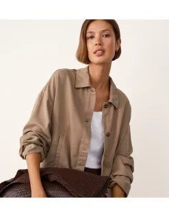 Cropped Relaxed Jacket