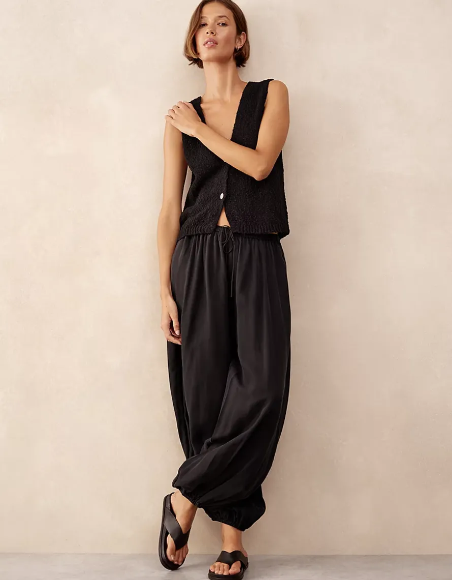 Cupro Harem Trousers