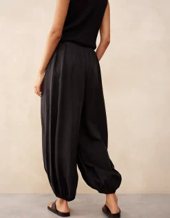 Cupro Harem Trousers