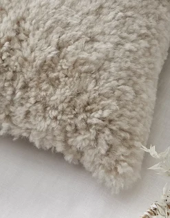Curly Sheepskin Cushion
