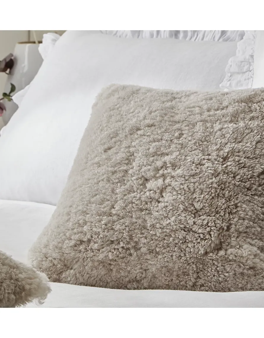 Curly Sheepskin Cushion