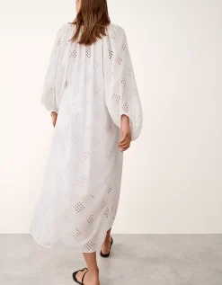 Cutwork Detail Boho Dress