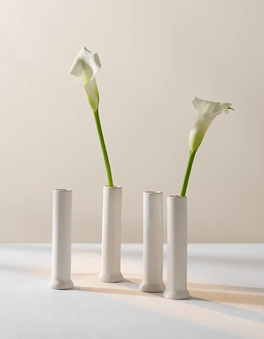 Cylinder Bud Vases – Set of 4