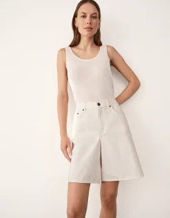 Denim Bermuda Shorts