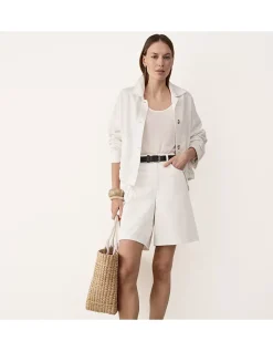 Denim Bermuda Shorts
