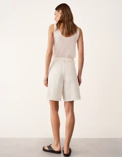 Denim Bermuda Shorts