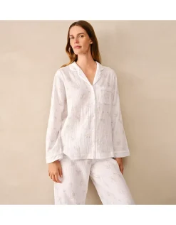 Double Cotton Classic Faded Floral Pyjama Set