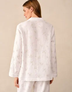 Double Cotton Classic Faded Floral Pyjama Set