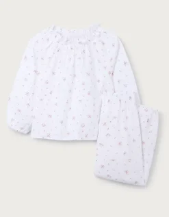 Double Cotton Relaxed Fit Boho Minnie Floral Pyjamas (2–12yrs)