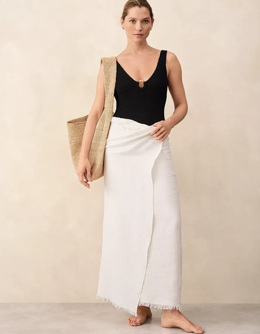 Double Cotton Sarong Scarf