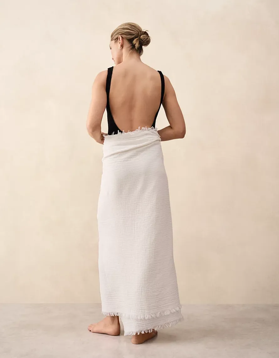 Double Cotton Sarong Scarf