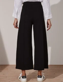 Double Jersey Pull On Crop Trousers