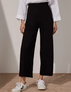 Double Jersey Pull On Crop Trousers