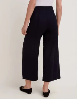 Double Jersey Pull On Crop Trousers