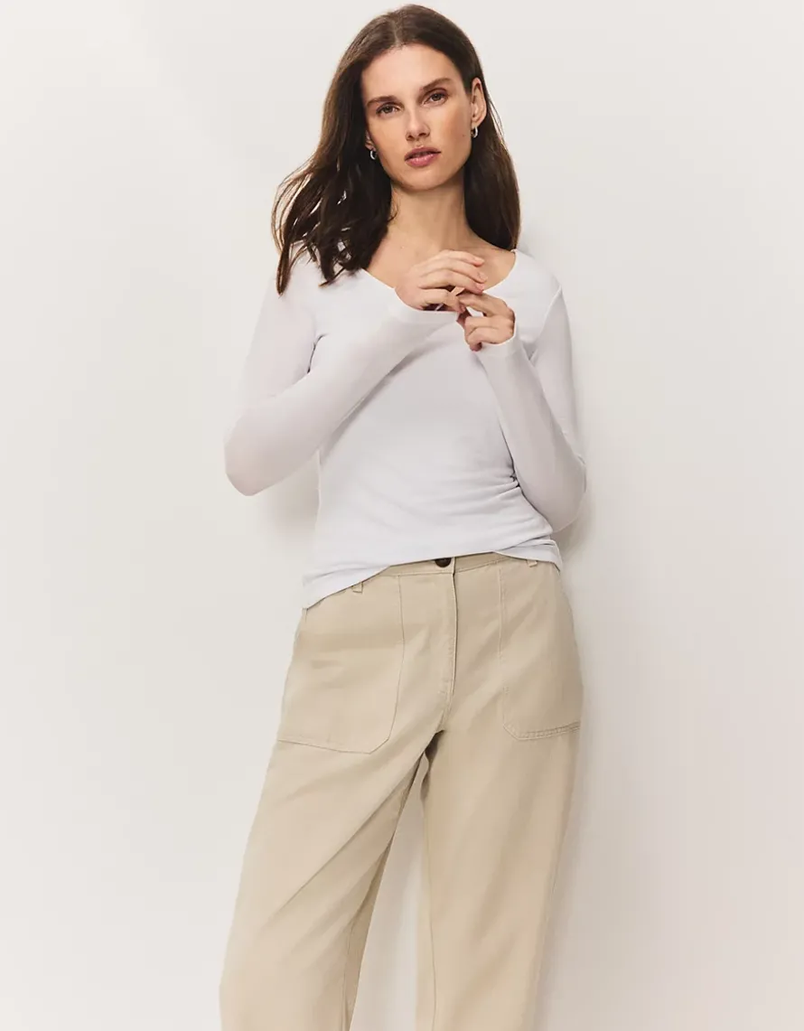 Double Layer Long Sleeve T-Shirt